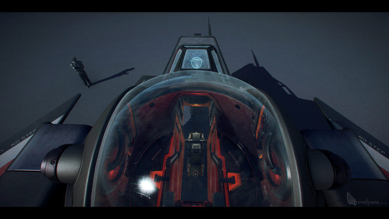 Illustration for article titled Building A Star Citizen Fighter, Both Inside And Out